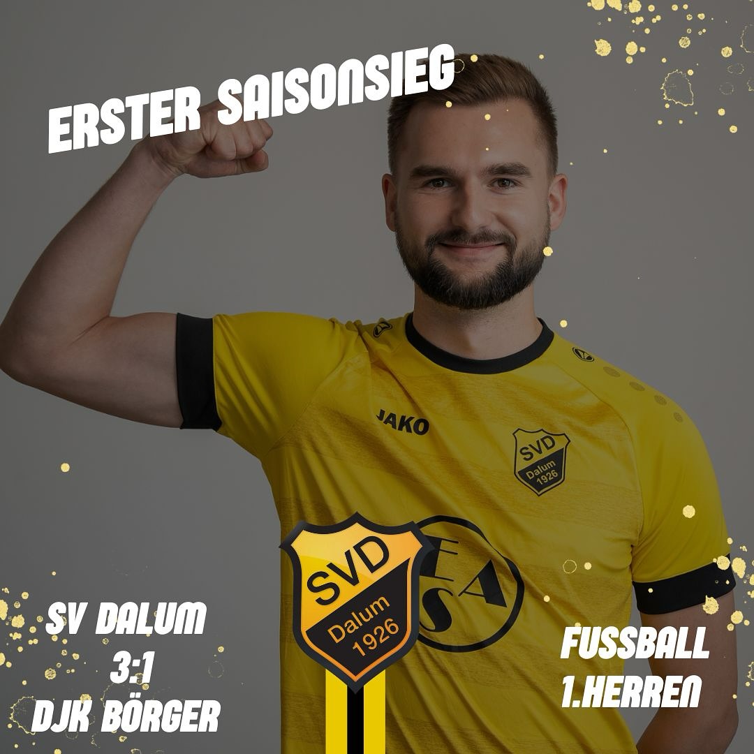 Erster Saisonsieg 🔥