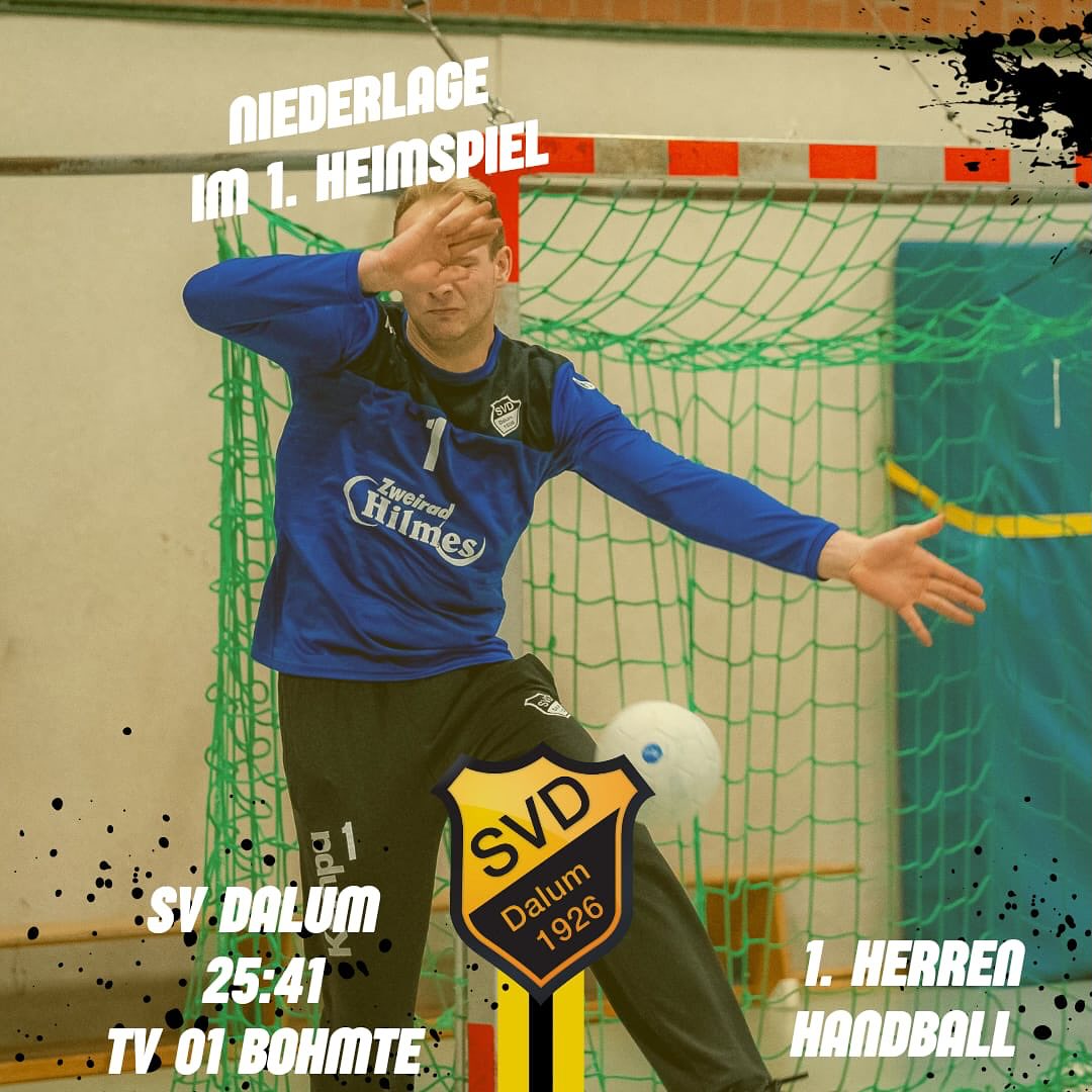 Niederlage im 1. Heimspiel🫣