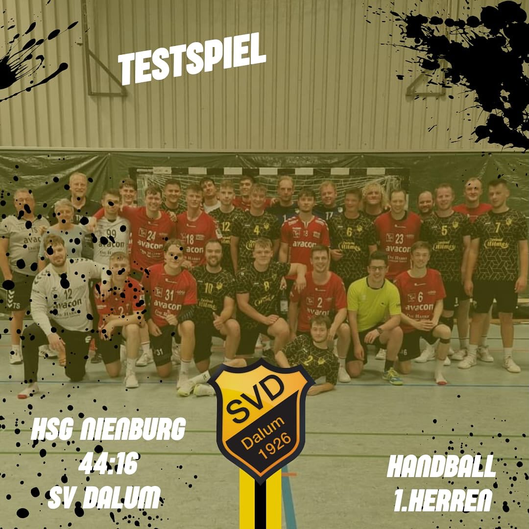 Erster Härtetest für die neue Saison!