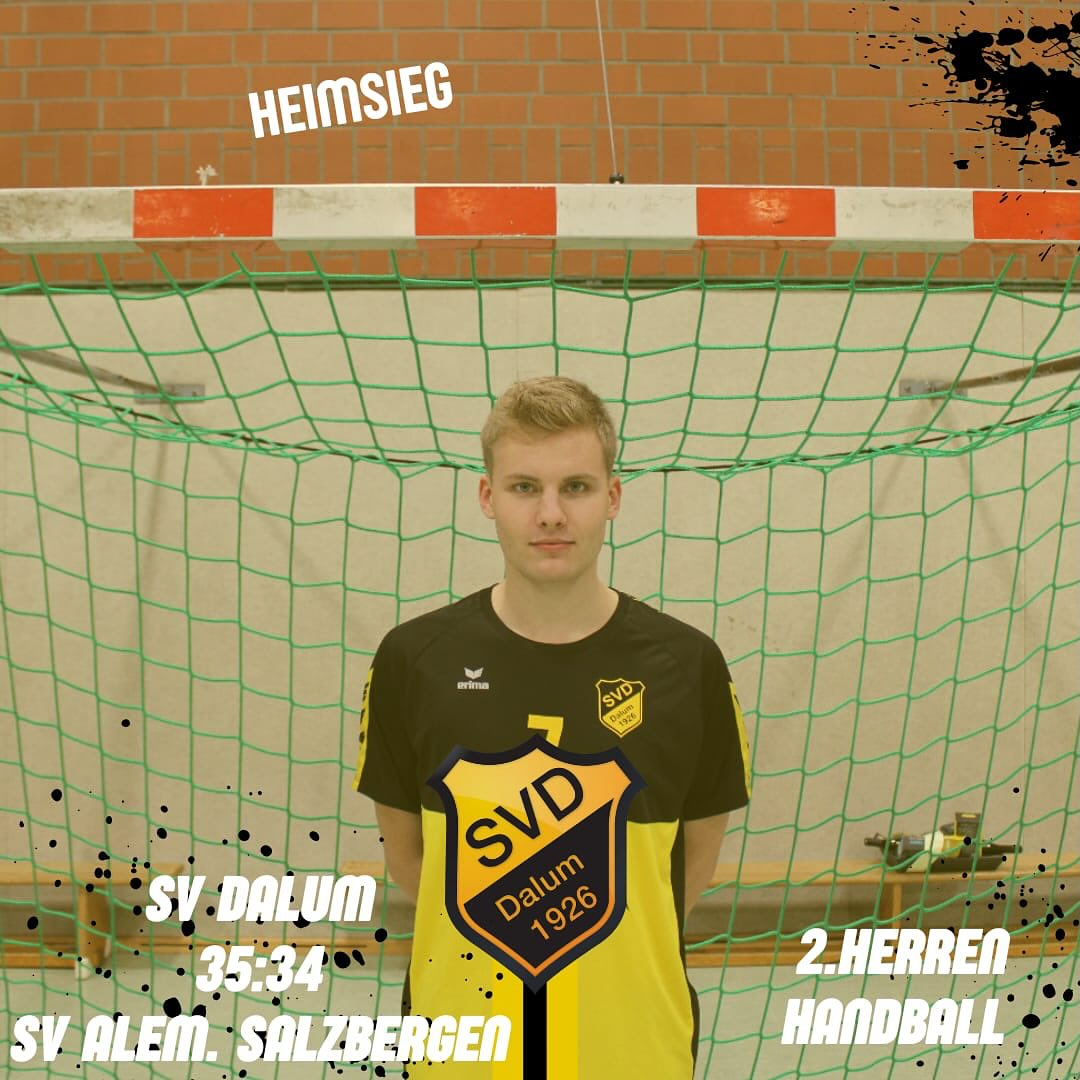 Heimsieg der 2.Handball Herren💛🖤