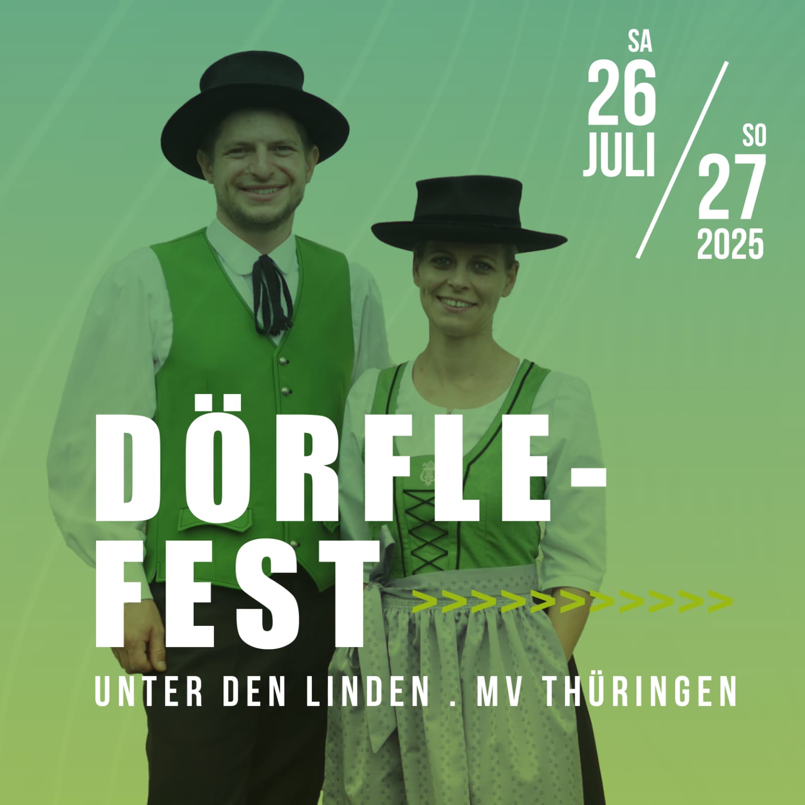 🎉 Save the Date: Dörflefest 2025 🎉Am 26. & 27. Juli feiern wir wieder unter den Linden! ....