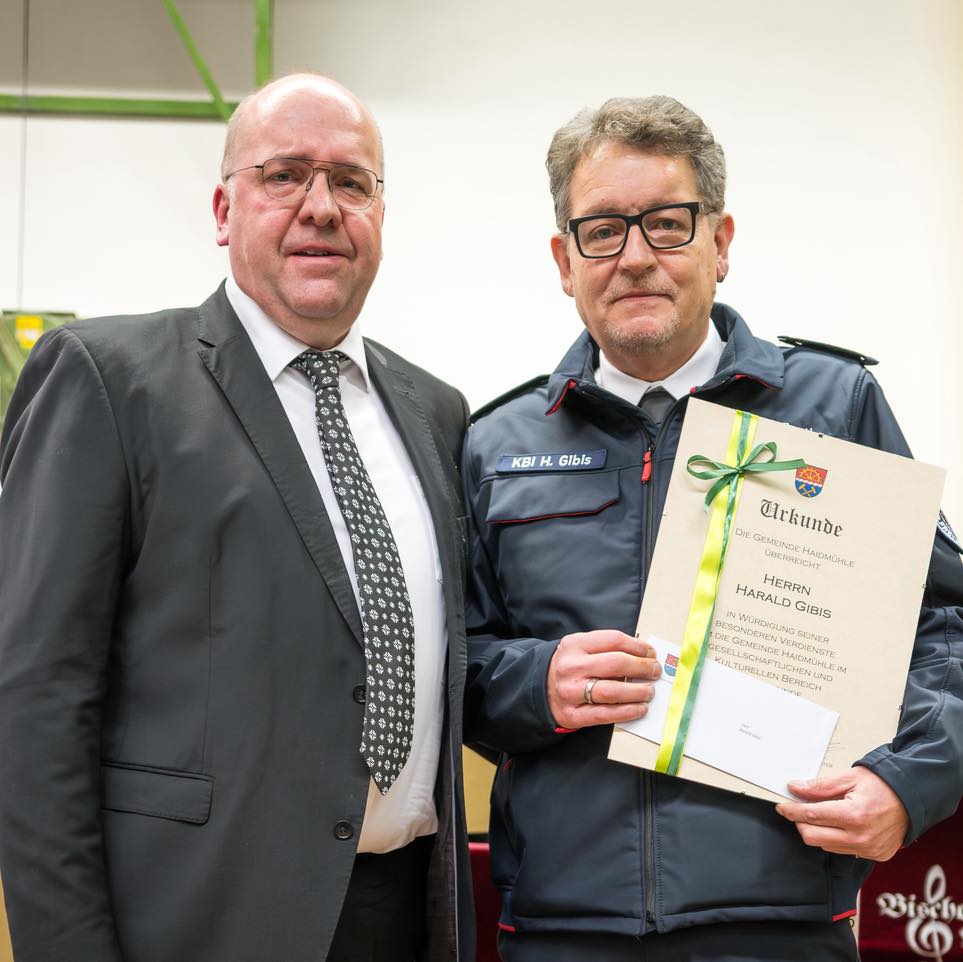 Herzlichen Glückwunsch! 🔥Wir gratulieren unserem ehemaligen Kommandanten Harald Gibis zu sei....