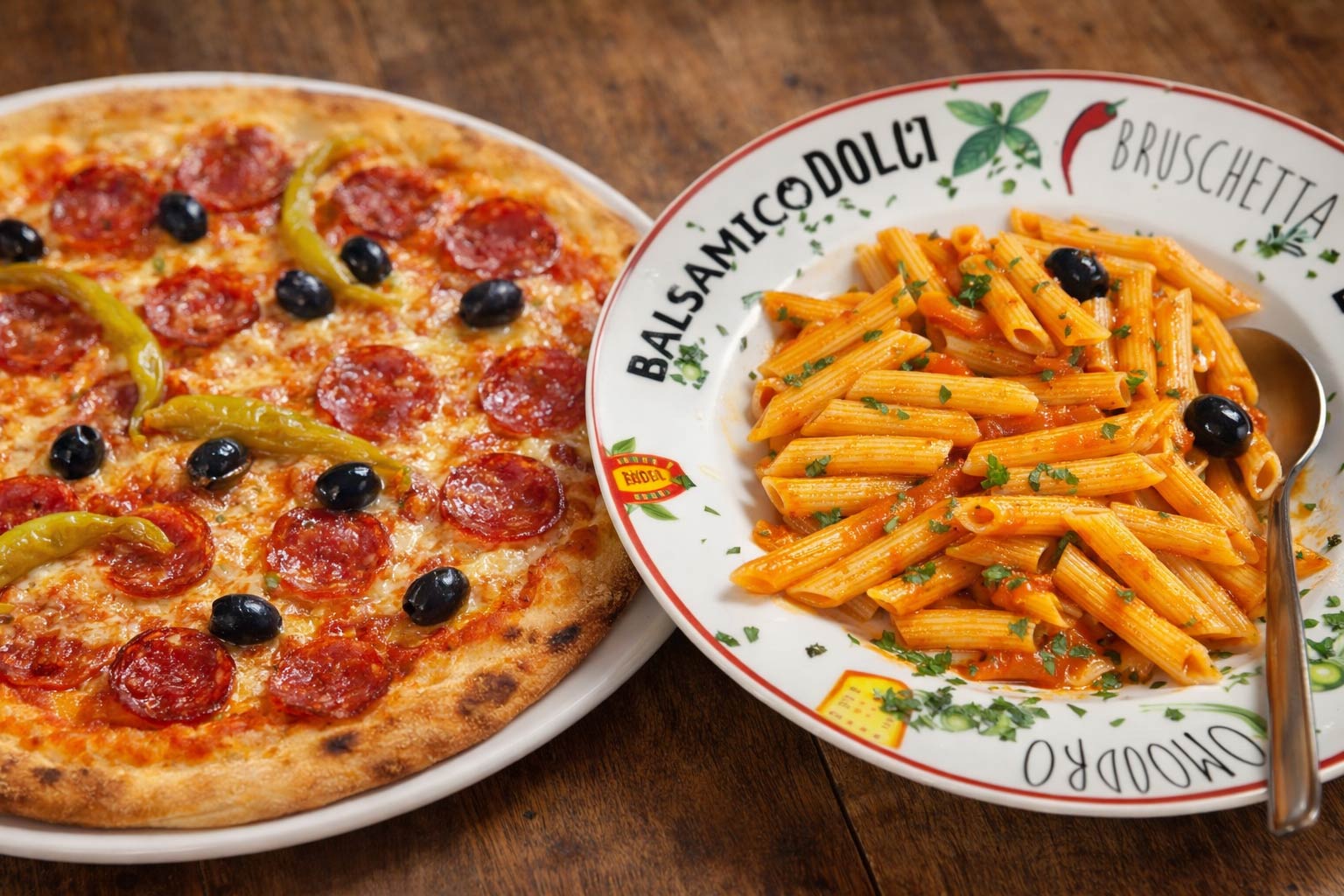 Mittwoch Pizza-Tag 🍕Donnerstag Nudel-Tag 🍝Jeweils inklusive Beilagensalat für 11,90 €.E....