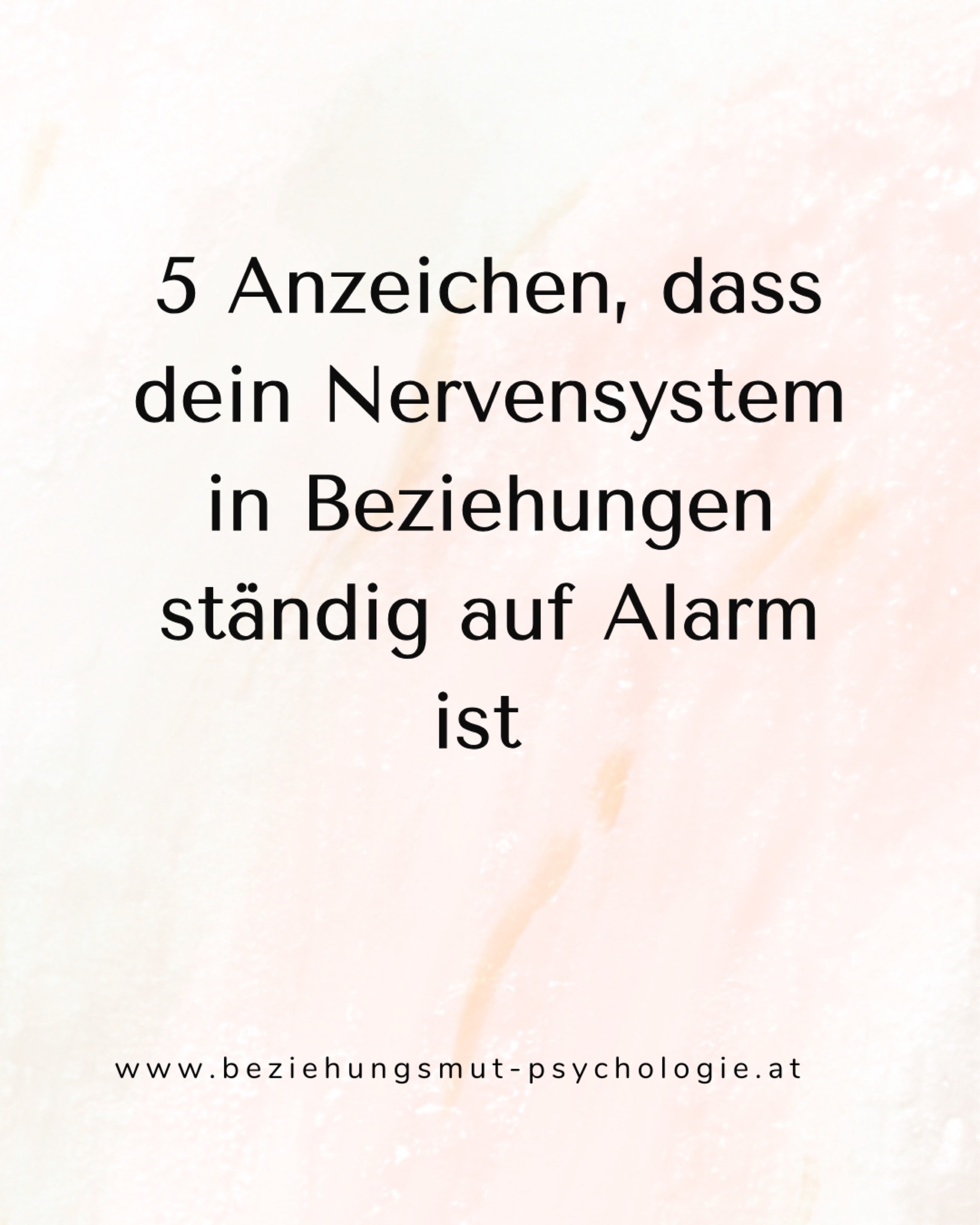 Manchmal wissen wir mit dem Kopf längst, dass wir sicher sind – aber unser Körper glaubt es noch nicht.
Deshalb reicht es nicht immer, nur über unsere Gedanken zu sprechen.
In meiner Arbeit beziehe ich auch die Regulation des Nervensystems mit ein – besonders dort, wo alte Beziehungserfahrungen und Belastungen bis heute nachwirken.
Du musst nicht gegen dich arbeiten.
Du darfst lernen, dich besser zu verstehen.
Kennst du einen dieser Punkte? Schreib mir gerne „NERVENSYSTEM“ per DM.
#nervensystem #nervensystemregulation #emotionen #emotionsregulation #bindung #bindungsangst #beziehungsmuster #traumasensibel #selbstwert #psychologie #psychologin #beziehungsmut #graz #gleisdorf