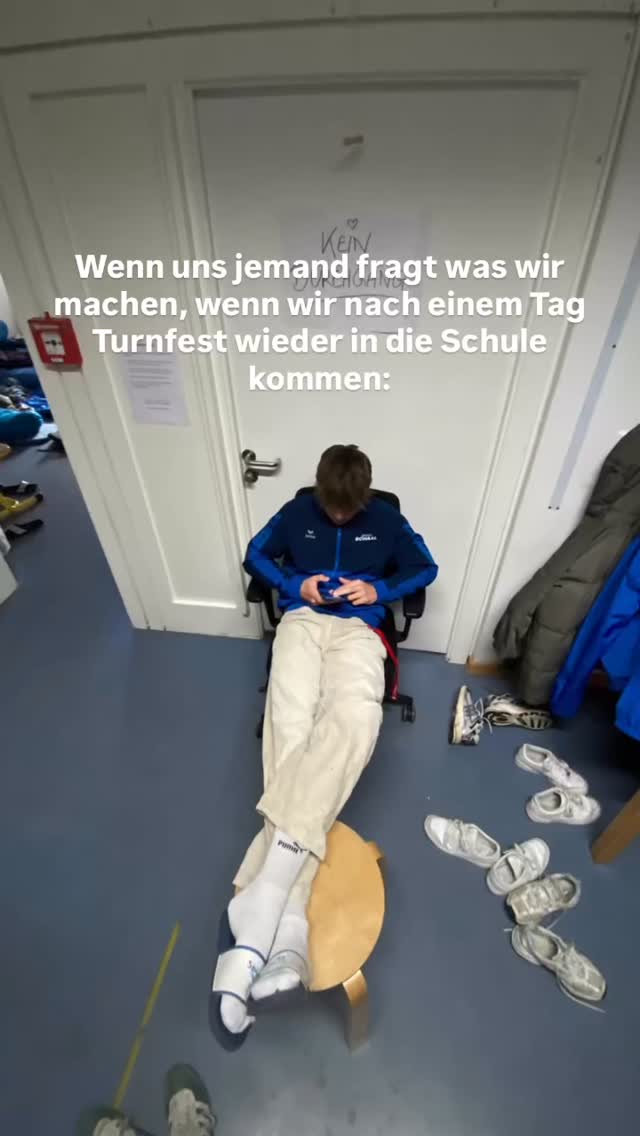 Kurz Beine ausruhen, bevor wir wieder losziehen 🏃🏽♀️🔥#turnfestkonstanz2026 #turn....