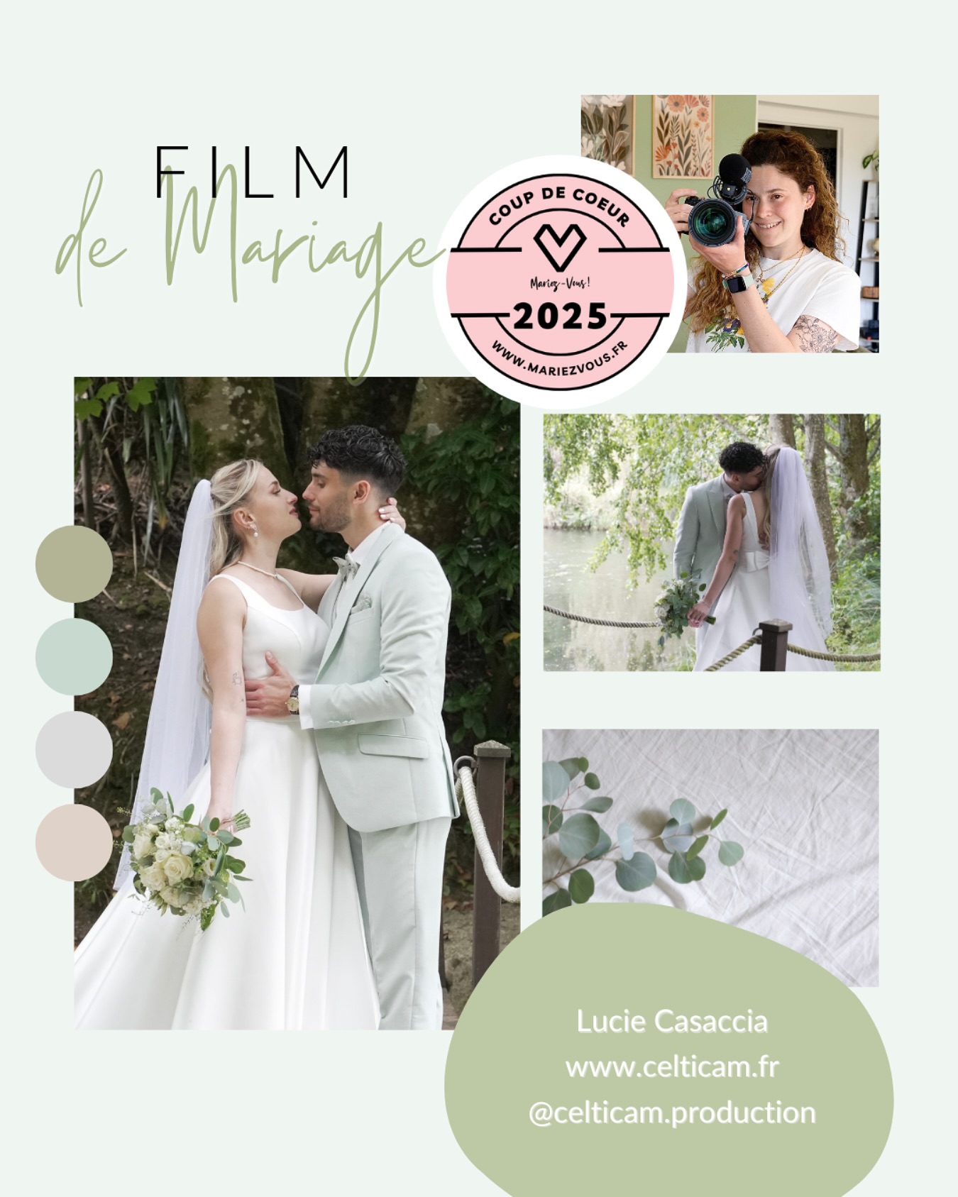 ✨Bonne nouvelle✨
Celticam est désormais sur Mariez-vous !, l’application 100% Mariage dédiée aux futurs mariés en quête des meilleurs prestataires 💍
🎥 Si vous cherchez quelqu’un pour raconter votre journée avec authenticité et émotion, je suis là pour créer un film de mariage à votre image — un souvenir vivant, sincère et rempli d’amour.
📅 Il me reste encore quelques disponibilités cet été, alors si vous préparez votre grand jour (ou si vous connaissez quelqu’un qui se marie), n’hésitez pas à me contacter !
Chaque histoire est unique, et j’ai hâte de découvrir la vôtre 💛
#celticam #filmdemariage #videastemariage #mariage2025 #prestatairemariage #mariezvous #mariezvousappli #mariagebretagne #bretagne #microentrepreneur #autoentrepreneur
