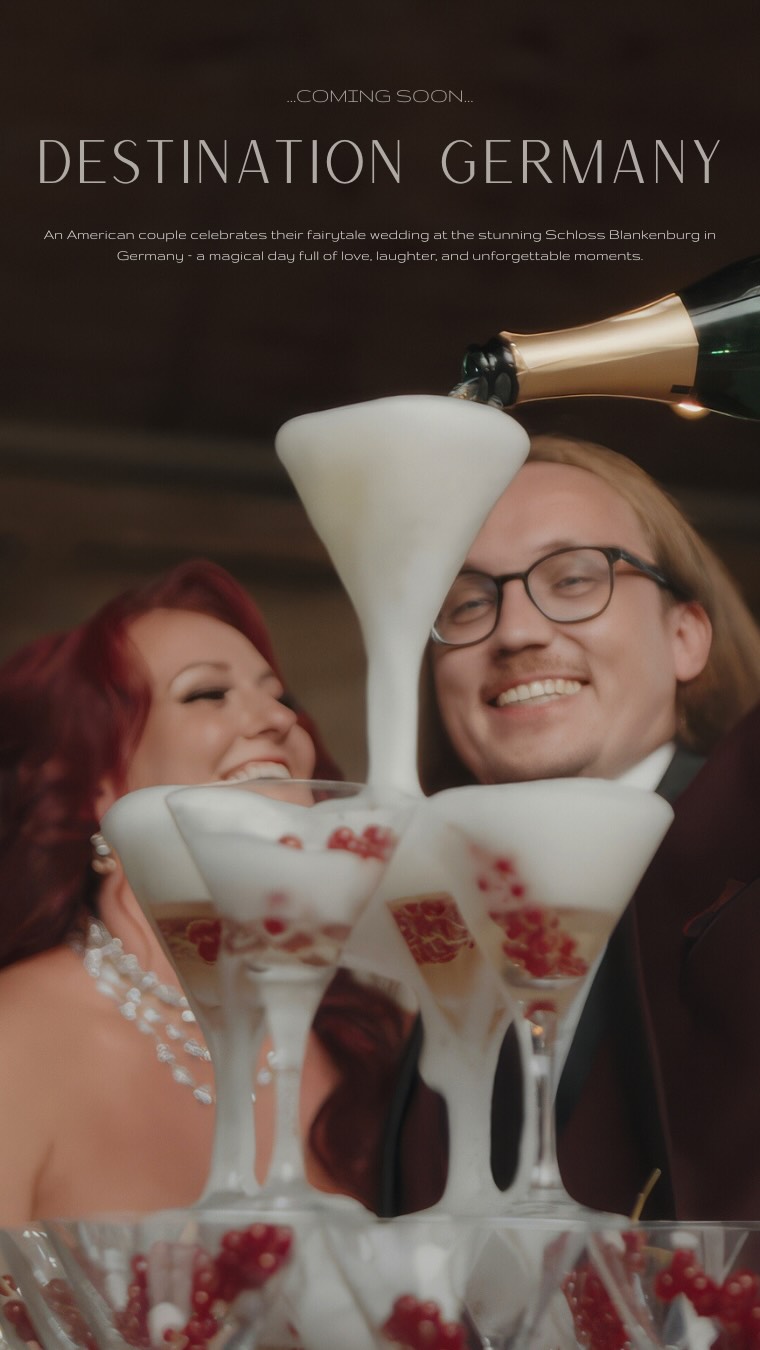 From the US to Germany – A Love Story at Schloss Langenburg
Julia & Julian from the US celebrated their fairytale wedding at Schloss Langenburg ✨ It was a dreamy weekend we’ll never forget.