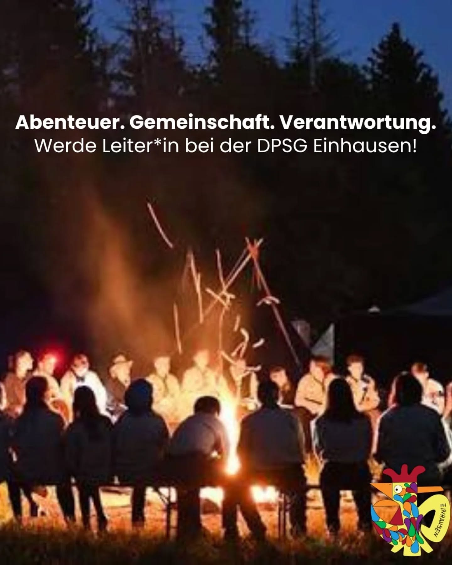 ✨ Werde Leiter*in bei der DPSG Einhausen!
Pfadfinden ist mehr als Zeltlager – es bedeutet Abenteuer, Gemeinschaft und Verantwortung.
Ab 18 Jahren kannst du bei uns eine Gruppe begleiten, Aktionen planen und unvergessliche Erlebnisse mitgestalten. 💪🔥
Du lernst Teamarbeit, bekommst eine fundierte Ausbildung und wirst Teil einer weltweiten Bewegung 🌍
📩 Interesse? Schreib uns einfach eine DM oder per stammesvorstand@dpsg-einhausen.de!
#dpsg #einhausen #pfadfinden #leiterwerden #ehrenamt #jugendarbeit #gemeinschaft #abenteuer #bergstraße
Bildrechte @dpsg