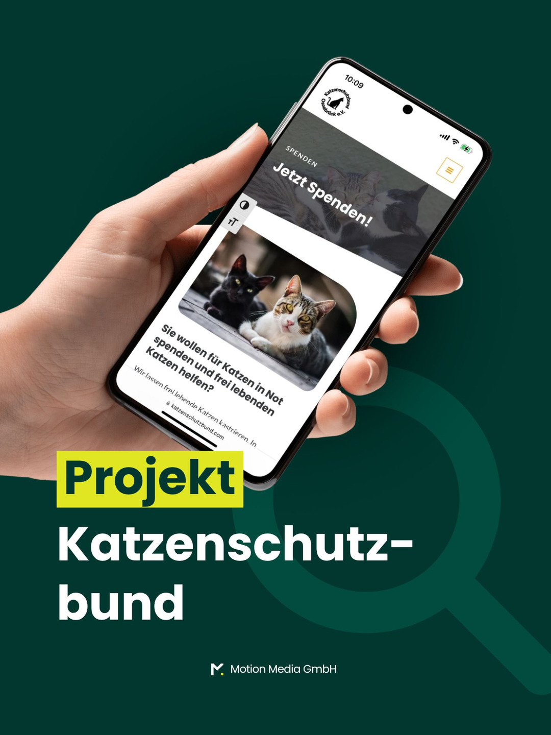 Mehr Insides hier ⬇️
Die alte Webseite von @katzenschutzbund_os war etwas in die Jahre gekommen und hat die tolle Arbeit des Vereins nicht mehr so gut präsentieren können.
Also haben sie uns ins Boot geholt und wir haben ihre Webseite neu umgesetzt.🥳
Hier die Webseiten-Highlights:
📡 Live-Webcams direkt aus den Katzenzimmern
💛 Übersichtliche Infos zu Vermittlung, Spenden, Ehrenamt & Patenschaften
🐱 Klare Übersicht der Vermittlungstiere
💸 Integrierte Spendenmöglichkeit
Das Ergebnis:
Mehr Sichtbarkeit, mehr Interaktion und eine Seite, die nicht nur informiert, sondern direkt ans Herz geht.
👉 Du möchtest auch eine Webseite?
Dann schau über den Link in der Bio auf unserer Webseite vorbei und buche einen Kennenlerntermin mit uns. 💬