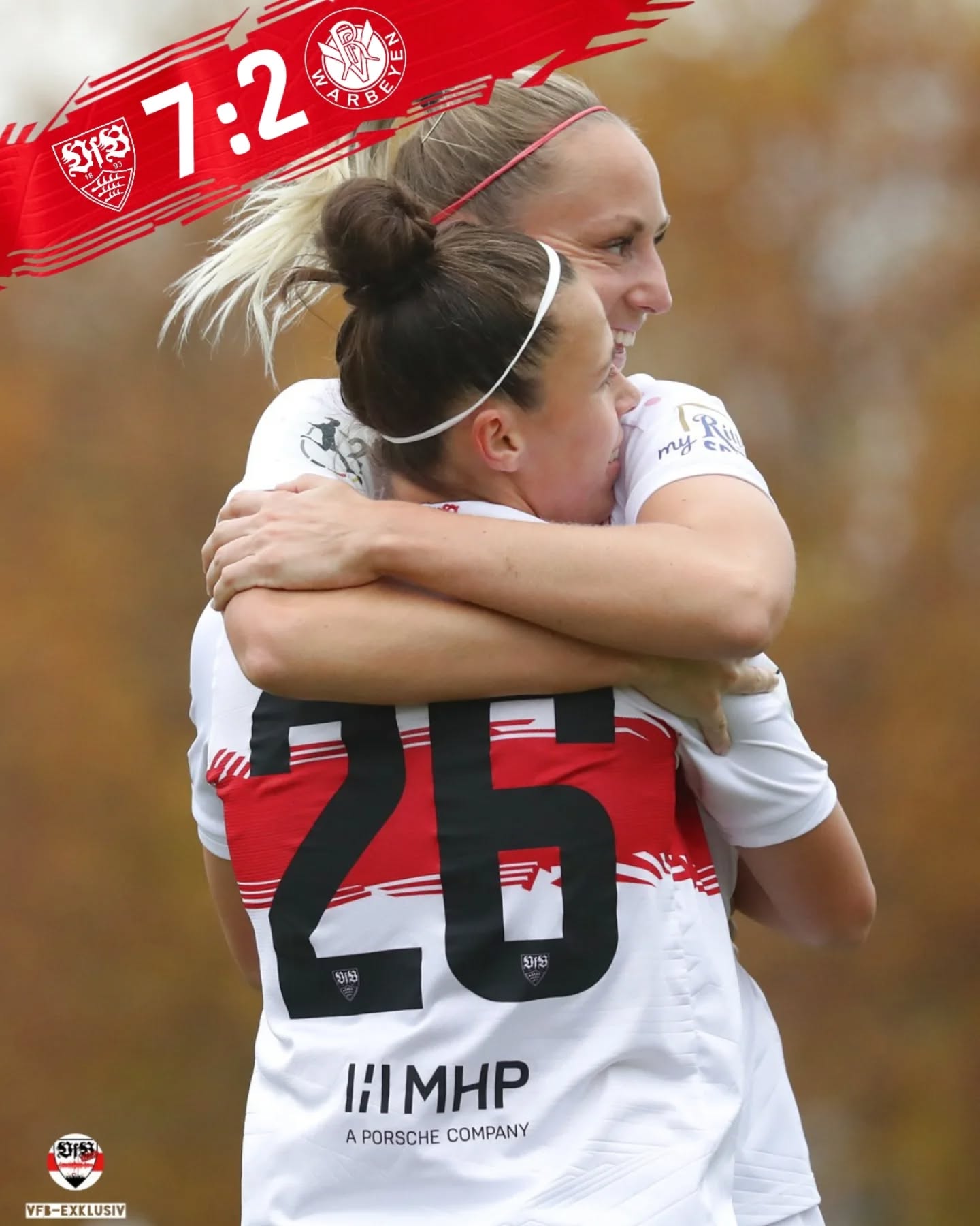 Eindrücke vom Spiel der VfB-Frauen gegen Warbeyen