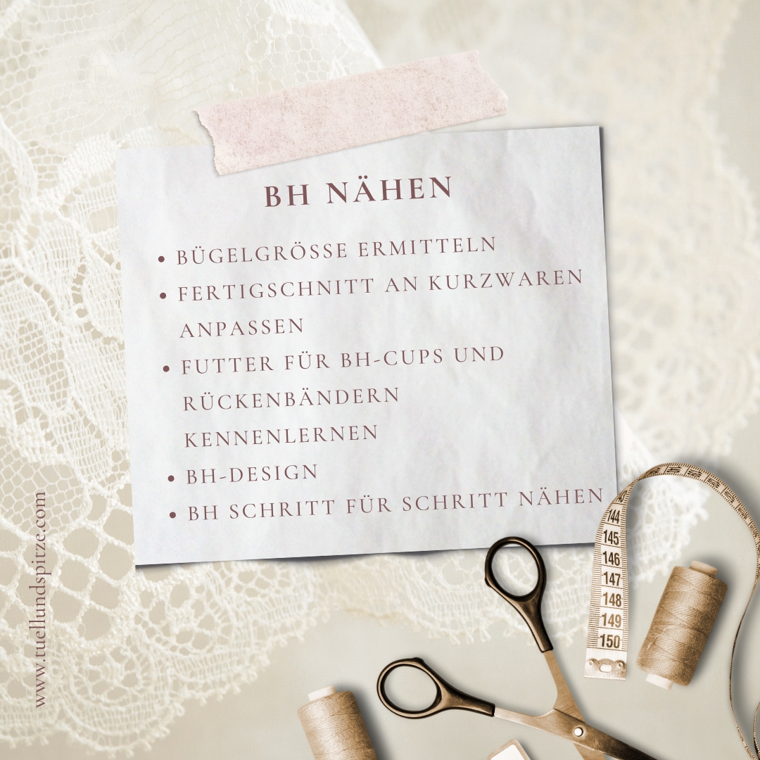DESSOUS-NÄHKURSE 2026 - Die neuen Termine sind online! 🧵
Ich helfe dir bei deinem Einstieg ins Dessous-Nähen oder - wenn du bereits erste Erfahrungen im Dessous-Nähen gemacht hast - das nächste Level zu erreichen!
Starte das neue Jahr kreativ
✂️ tuellundspitze.com/dessous-naehkurse
Das erwartet dich in den Kursen:
GRUNDKURS DESSOUS NÄHEN (TAGESKURS)
🧵 Verarbeitungs- und Nähtechniken für Dessous
🧵 Stoffdehnungen
🧵 Spitze richtig spiegeln
🧵 Slip nähen
BH-WORKSHOP (WOCHENENDKURS)
🧵 Bügelgröße ermitteln
🧵 Fertigschnitt an Kurzwaren anpassen
🧵 Futter für BH-Cups + Rückenbänder kennenlernen
🧵 BH-Design
🧵 BH Schritt für Schritt nähen
SCHNITTKONSTRUKTION FÜR DESSOUS (WOCHENENDKURS)
🧵 korrektes Maßnehmen
🧵 Schnitterstellung für Dessous (Slip + BH)
🧵 Probenähen + evtl. Schnittkorrekturen
🧵 nähen der Dessous
💥 1:1-COACHING (WOCHENEND-WORKSHOP) 💥
FÜR FORTGESCHRITTENE DESSOUS-NÄHENDE
Erreiche das nächste Level deiner Dessous-Nähkenntnisse und tauche tief ein in Tipps und Tricks!
An diesem Wochenende bestimmst DU die Themen, die wir an diesem Kurs-Wochenende gemeinsam besprechen und durcharbeiten. Deine Fragen – meine Unterstützung.
Nach dem Kurs fühlst du dich sicher im Umgang mit der Schnittkonstruktion, allen Verarbeitungstechniken und den Materialien.
Zu den Kurseterminen:
👉 tuellundspitze.com/dessous-naehkurse/
#dessousnähenlernen #dessousnähen #dessousnähkursewiesbaden #lingeriemaking #nähkurse2026 #dessousnähkurs #howtosewlingerie #bhnähen #slipnähen #dessousschneiderei #tüllundspitzewiesbaden #unterwäschenähen #dessous #lingerie #lace #spitze #dentelle #nähkurse #wiesbaden