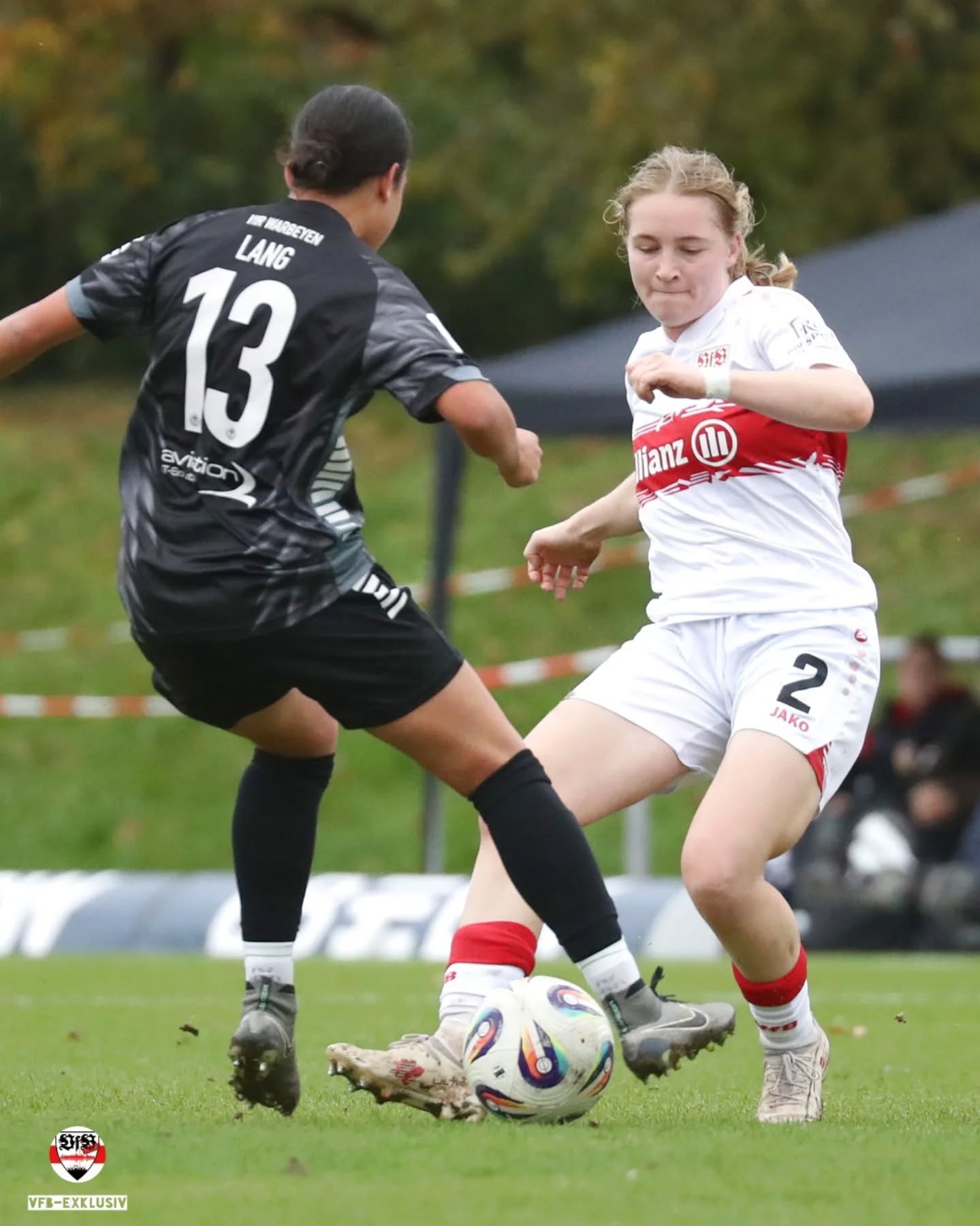 Eindrücke vom Spiel der VfB-Frauen gegen Warbeyen