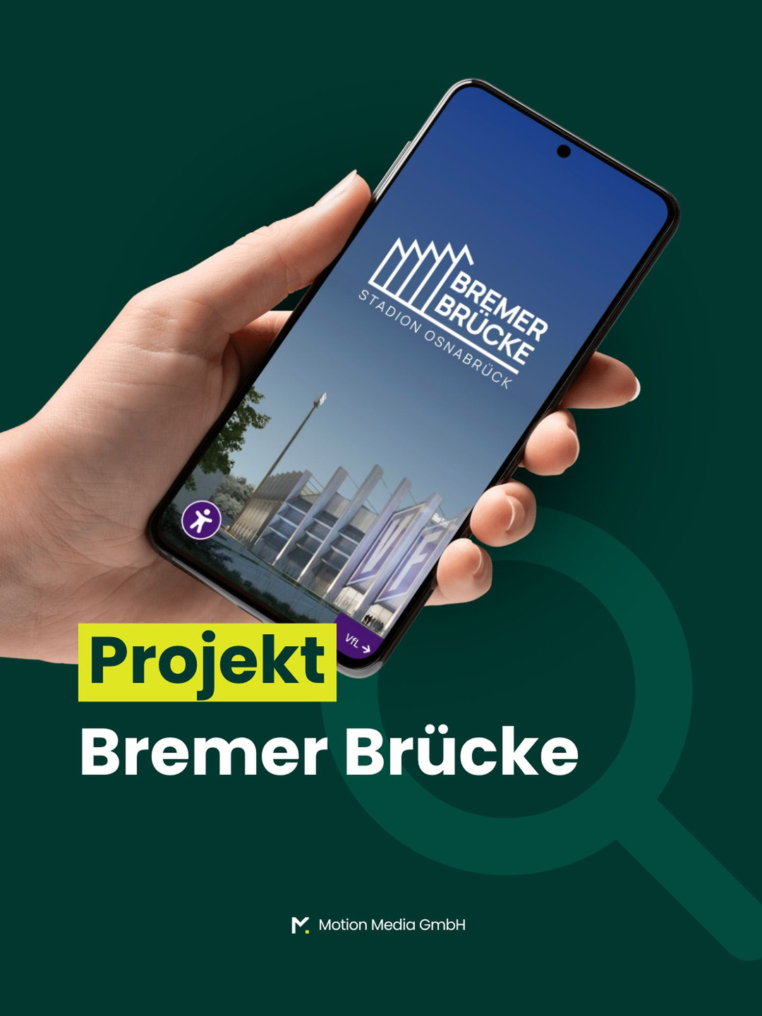 𝗠𝗲𝗵𝗿 𝗱𝗮𝘇𝘂 ⬇️
Gemeinsam mit der 𝗩𝗳𝗟 𝗢𝘀𝗻𝗮𝗯𝗿𝘂̈𝗰𝗸 𝗦𝘁𝗮𝗱𝗶𝗼𝗻 𝗚𝗺𝗯𝗛 & 𝗖𝗼. 𝗞𝗚 wurde die neue Projektwebsite www.stadionbremerbruecke.de entwickelt.
Hier findet man ab sofort alles Wichtige zur Sanierung der Bremer Brücke.
📅 𝗭𝗲𝗶𝘁𝗽𝗹𝗮̈𝗻𝗲
❓ 𝗔𝗻𝘁𝘄𝗼𝗿𝘁𝗲𝗻 𝗮𝘂𝗳 𝗵𝗮̈𝘂𝗳𝗶𝗴𝗲 𝗙𝗿𝗮𝗴𝗲𝗻
📰 𝗔𝗸𝘁𝘂𝗲𝗹𝗹𝗲 𝗜𝗻𝗳𝗼𝘀 𝗿𝘂𝗻𝗱 𝘂𝗺𝘀 𝗣𝗿𝗼𝗷𝗲𝗸𝘁
✉️ 𝗨𝗻𝗱 𝗱𝗶𝗲 𝗔𝗻𝗺𝗲𝗹𝗱𝘂𝗻𝗴 𝘇𝘂𝗺 𝗣𝗿𝗼𝗷𝗲𝗸𝘁-𝗡𝗲𝘄𝘀𝗹𝗲𝘁𝘁𝗲𝗿
𝗗𝗼𝗰𝗵 𝗻𝗶𝗰𝗵𝘁 𝗻𝘂𝗿 𝗶𝗻𝗵𝗮𝗹𝘁𝗹𝗶𝗰𝗵 𝗵𝗮𝘁 𝘀𝗶𝗰𝗵 𝗲𝘁𝘄𝗮𝘀 𝗴𝗲𝘁𝗮𝗻:
Im Zuge des Neubaus erhält die Gesellschaft auch ein neues visuelles Erscheinungsbild. Das Logo greift die ikonischen Pylonen der Bremer Brücke auf – ein Stück Identität, das bleibt. Die Typografie orientiert sich am Logo der Stadt Osnabrück und betont die Verbundenheit zwischen Stadt und Verein.
𝗗𝗮𝘀 𝗘𝗿𝗴𝗲𝗯𝗻𝗶𝘀:
Eine Webseite, die informiert, verbindet und den Blick nach vorn richtet.
Wir freuen uns sehr, dass wir an diesem Projekt mitwirken durften. 💜
💻 Gerne vorbeischauen:
stadionbremerbruecke.de
#bremerbrücke #vfl #webseite #logo