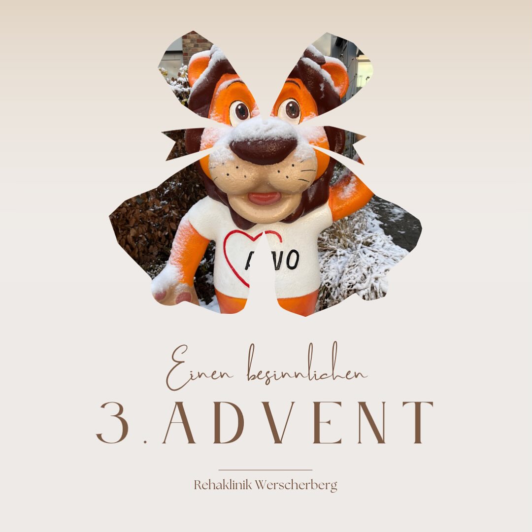 ✨ 3. Advent – Zeit für kleine Pausen! ✨
Nach langen Tagen in der Schule 🏫 oder Kindergarten brauchen Kinder vor allem eins: Ruhe für Kopf und Herz. 💛🌙
Kinder erleben in der Schule und im Kindergarten zahlreiche Eindrücke, Anforderungen und Reize.
Unsere kleinen Advents-Entspannungsmomente helfen, zur Ruhe zu kommen, emotionale Stärke zu tanken und die Vorfreude auf Weihnachten bewusst zu genießen. 😊🧘🏽♀️
Ein paar Minuten reichen oft schon, um Stress abzubauen.
Lasst uns in diesem Advent und auch danach gemeinsam Ruheinseln schaffen - für unsere Kinder und uns selbst. ✨
#rehaklinikwerscherberg #sprachheilreha #advent #entspannungfürkinder