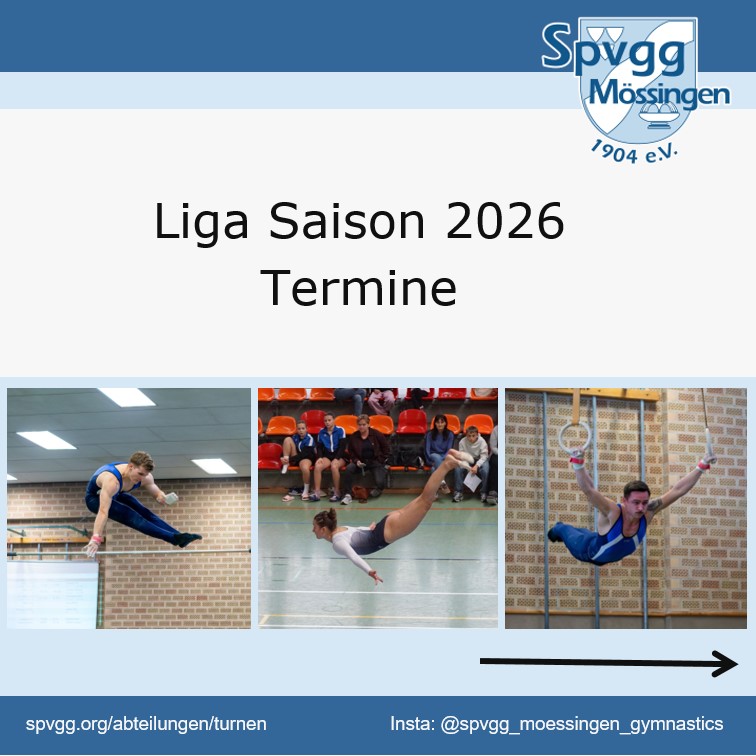 Die Liga 2026 startet bei den Männern bereits nächste Woche. 3 Heimwettkämpfe gibt es dieses ....