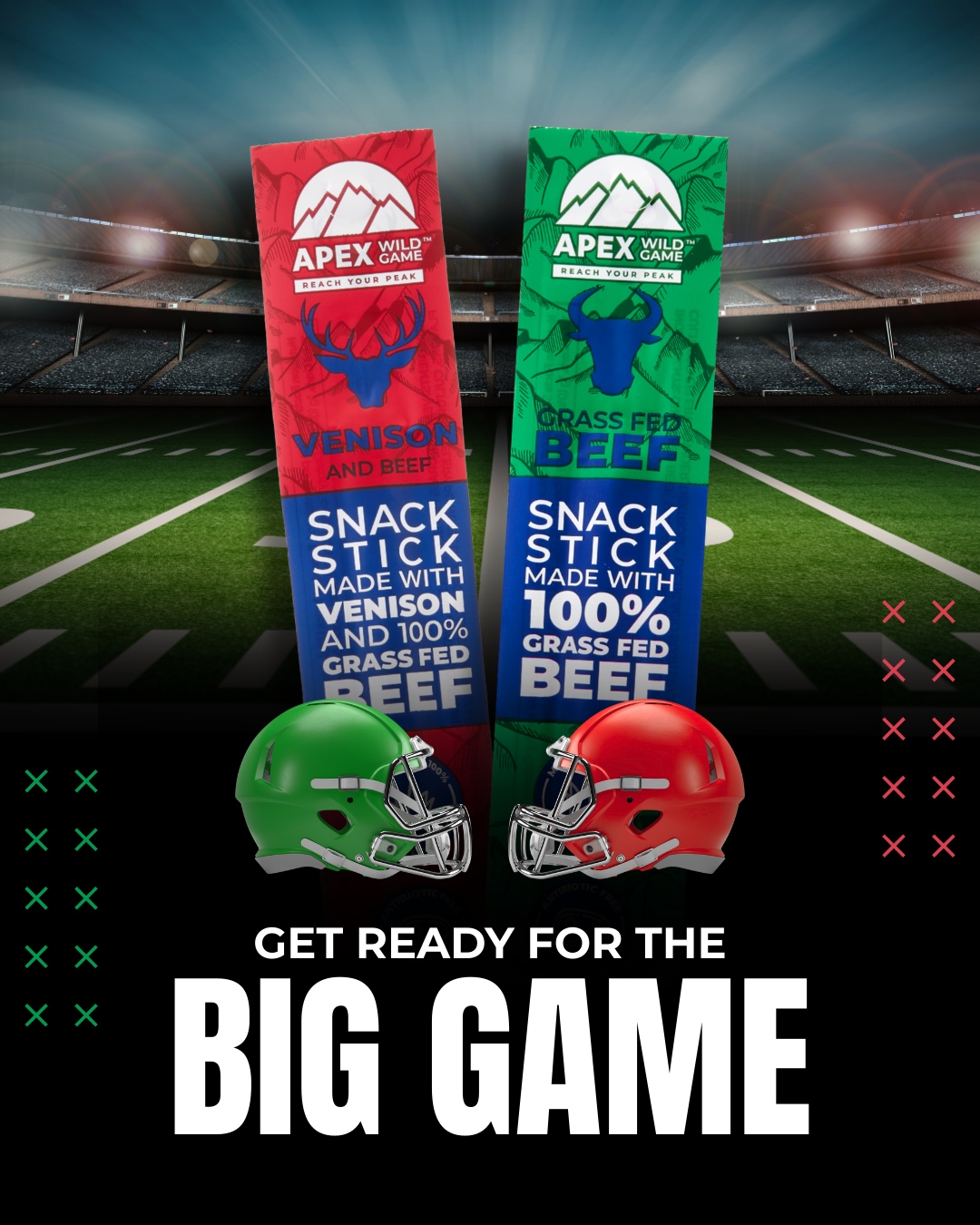 The big game is almost here! 🏈
The perfect gameday snack starts with a great charcuterie spread. Think premium cheeses, classic summer sausages, and APEX Wild Game sticks. Plenty of crowd-favorite bites to keep everyone coming back for more.
Get ready for kickoff and shop now at getfarmersmarket.com
#FarmersMarketFoods #Charcuterie #Gameday #SummerSausage #PremiumCheese #APEX #Football