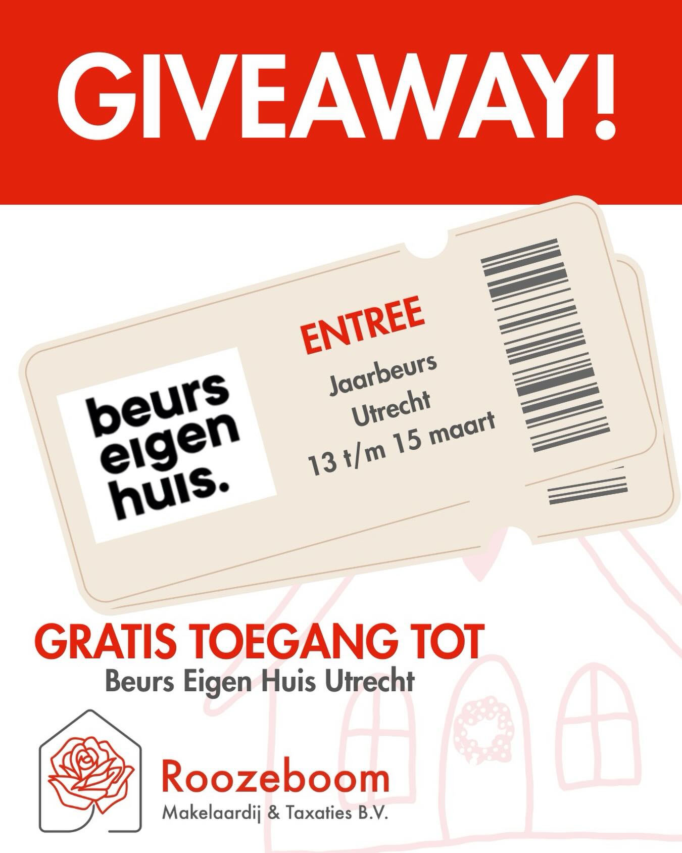 📣 GRATIS TOEGANG TOT BEURS EIGEN HUIS 🏡
Heb jij bouw- of verbouwplannen? Of wil je inspiratie voor je interieur, tuin of duurzaam wonen? ✨
Wij mogen als NVM-kantoor vrijkaarten weggeven voor Beurs Eigen Huis in de Jaarbeurs Utrecht van vrijdag 13 t/m zondag 15 maart 2026! 📅
👉 Geïnteresseerd? Neem contact met ons op, en jij gaat gratis naar dé woon- en inspiratiebeurs van het voorjaar!🤩
📲 Reageer, bel, mail of DM🥳
Wat kun je daar verwachten?
✅ Meer dan 200 exposanten met expertise in bouwen, verbouwen, energie & duurzaamheid, keuken & badkamer, interieur en tuin 🌿🏠
✅ Direct advies van architecten, aannemers en interieur- en tuinspecialisten
✅ Inspiratie, ideeën en concrete oplossingen om jouw droomhuis te realiseren
✅ Workshops en presentaties van toonaangevende experts (tips & tricks!)
✅ Gratis kinderactiviteiten op zaterdag en zondag voor de kleintjes 👶🎨
📍 Jaarbeurs Utrecht 13 t/m 15 maart 2026
🕐 Open van 10:00 – 17:00 uur
#beurseigenhuis #gratiskaarten #wooninspiratie #droomhuis #bouwen