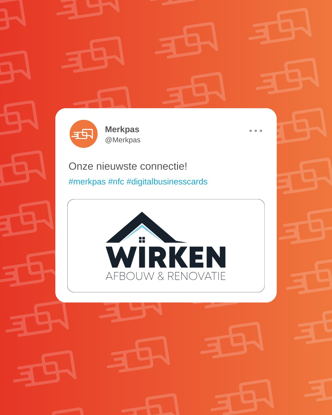 🔹 𝐍𝐢𝐞𝐮𝐰𝐞 𝐜𝐨𝐧𝐧𝐞𝐜𝐭𝐢𝐞 𝐚𝐥𝐞𝐫𝐭! 🔹 Wirken Afbouw & Renova…