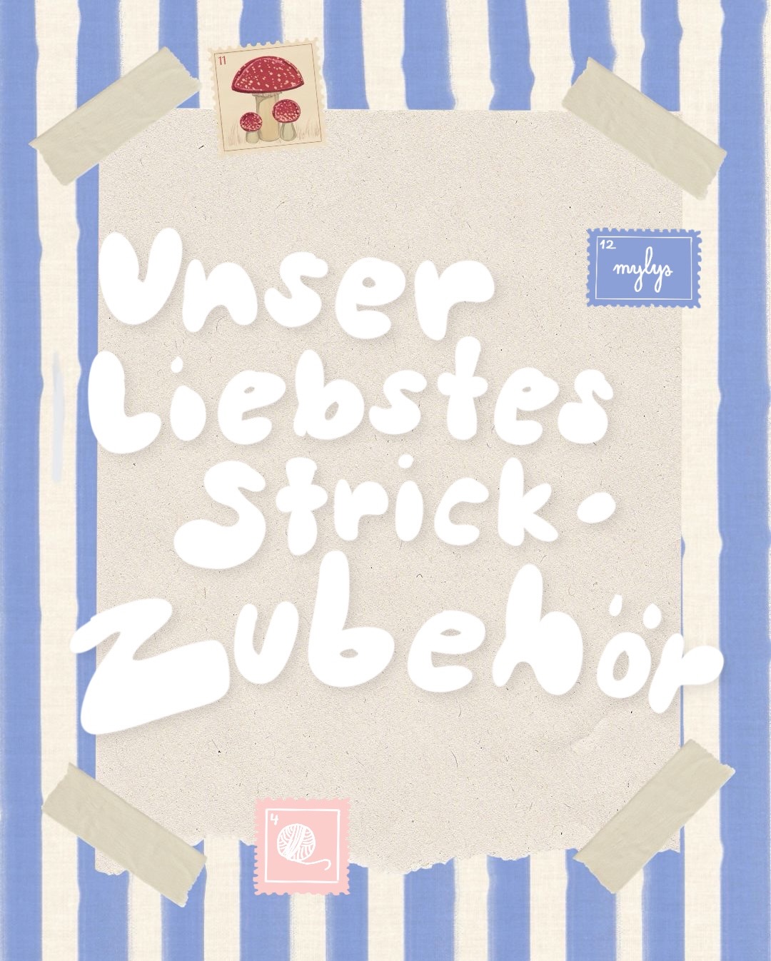 Wir haben zusammen überlegt, was wir beim Stricken nicht mehr missen möchten. Praktische, kleine Dinge, die das Stricken einfacher und schöner machen.
Was sagt ihr zu unserer kleinen Auswahl?
