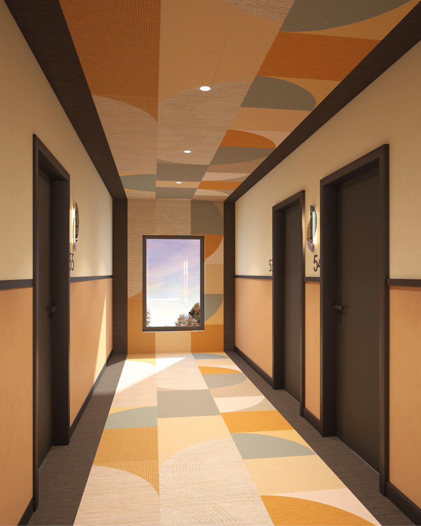 me and all LEIPZIG
Inspired by the Bauhaus products once presented at the Leipzig trade fairs, geometric shapes in warm colours characterise the interior design of the rooms. Unusual luminaires are reminiscent of the former location of the lighting industry.
OPENING SOON!
Design and 3D Visualisation by Kitzig Interior Design
#kitzigdesignstudios #kitziginteriordesign #interiordesign #designhotel #moderninterior #interiorarchitecture #lighting #lightingdesign #meandall #leipzig