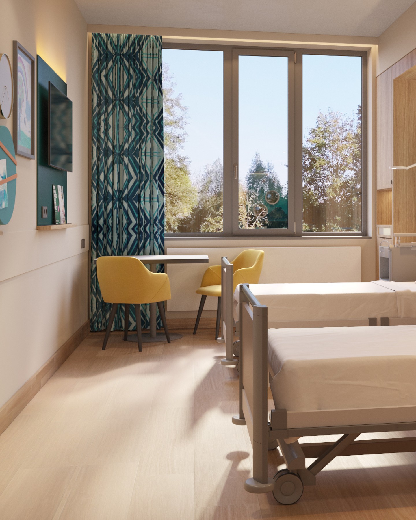 Design that supports healing.
For the Helios Paediatrics Clinic, warm wood finishes, playful underwater graphics and integrated lighting create a welcoming environment for young patients and their families.
A space designed to bring comfort, calm and a sense of familiarity.
#KitzigDesignStudios #HealthcareDesign #Paediatrics #InteriorDesign #HealingEnvironments #PatientExperience