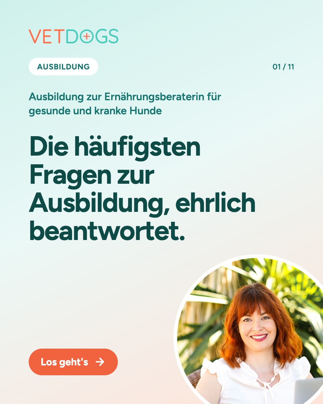 Die Fragen, die uns vor der Anmeldung am häufigsten erreichen, einmal ehrlich und vollständig beantwortet.
⏰ Zeit: Rund 5 Stunden pro Woche reichen, du lernst in deinem eigenen Tempo.
📔Vorwissen: Brauchst du keins, wir holen dich bei null ab.
📋 Aufbau: 10 Kapitel tierärztlich entwickeltes Fachwissen, ein tierärztlich betreutes Forum für deine individuellen Fragen, und Live-Calls, in denen wir Fokusthemen und echte Fallbeispiele gemeinsam besprechen.
Die Ausbildung dauert 6 Monate, inklusive unserem Futterrechner. Auf die Materialien hast du insgesamt 2 Jahre Zugriff. Alles läuft zentral über unsere eigene Kursplattform, ohne zusätzliche Apps oder Gruppen.
➡️ Investment: 1.899 €, Ratenzahlung ist möglich.
Versteckte Kosten gibt es keine, damit ist alles abgedeckt: Inhalte, tierärztliche Betreuung, Live-Calls, Nutzung des Futterrechners und Prüfung.
👩🎓 Am Ende kannst du freiwillig die Prüfung zum tierärztlich geprüften Hunde-Ernährungsberater bzw. zur tierärztlich geprüften Hunde-Ernährungsberaterin ablegen, mit Siegel und Zertifikat per Mail und Post.
➡️ Deine Frage war nicht dabei? Dann schreib sie einfach in die Kommentare oder schick mir direkt eine DM. ☺️
🔴 Wichtig: Die Anmeldung ist nur bis zum 23.10.2026, 24 Uhr möglich. Danach ist ein Start erst wieder im Frühjahr 2027 möglich.
#hundeernährungsberater #hundephysio #tierheilpraktiker #gesunderhund #hundetrainer