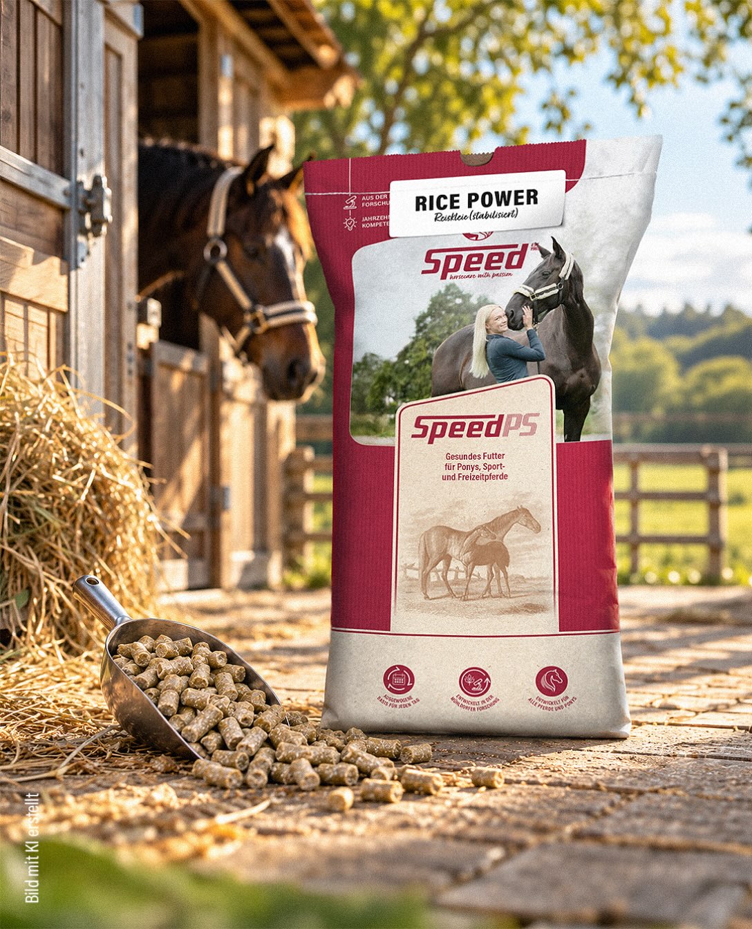 Power Upgrade für dein Pferd ⚡Ob im Training, während