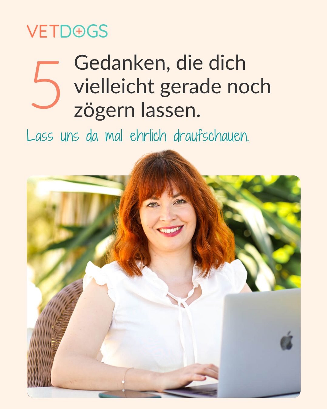 Fünf Gedanken, die uns in den letzten Tagen vor Anmeldeschluss besonders oft begegnen. Einmal ehrlich beantwortet.
⏰ „Ich habe aktuell keine Zeit, ich bin beim nächsten Mal dabei.“
Wird es bei dir bis zum Frühjahr 2027 wirklich ruhiger? Die Ausbildung ist bewusst so gebaut, dass sie neben Job und Familie passt, rund 5 Stunden pro Woche reichen.
👥 „Kann ich später wirklich Kunden beraten?“
Diese Unsicherheit ist normal. Fallbeispiele, direktes Feedback, Live-Calls und unser tierärztlich betreutes Forum begleiten dich, bis du dir sicher fühlst.
🤔 „Ist der Markt nicht schon gesättigt?“
Was vor allem zählt, ist fundiertes Wissen. Katja, Gabi und viele andere haben genau damit ihren Kundenstamm aufgebaut, durch Folgeaufträge und Weiterempfehlungen.
😔 „Ich habe schon mal was angefangen und nicht durchgezogen.“
Du bist nicht allein: Live-Calls, Forum, Austausch mit anderen Teilnehmerinnen. Und 2 Jahre Zugriff auf alle Materialien, du musst nichts überstürzen.
👩🎓 „Was unterscheidet euch von anderen Anbietern?“
Entwickelt und betreut von Tierärztinnen, nach aktuellen wissenschaftlichen Leitlinien. Von Menschen, die diese Beratung selbst täglich machen.
⭐️⭐️⭐️⭐️⭐️ Am Ende zählt nicht, was wir über uns sagen, sondern was unsere Teilnehmerinnen sagen: 4,99 von 5 Sternen bei über 80 Bewertungen, 100% Weiterempfehlung 🤩
Welche Gedanken lassen dich noch zögern? Schreib uns deine Gedanke in die Kommentare. Die Anmeldung ist nur noch bis einschließlich 23.10.2026 möglich.
#Hundeernährung #hundetrainer #hundefriseur #hundephysiotherapie #tierheilpraktiker